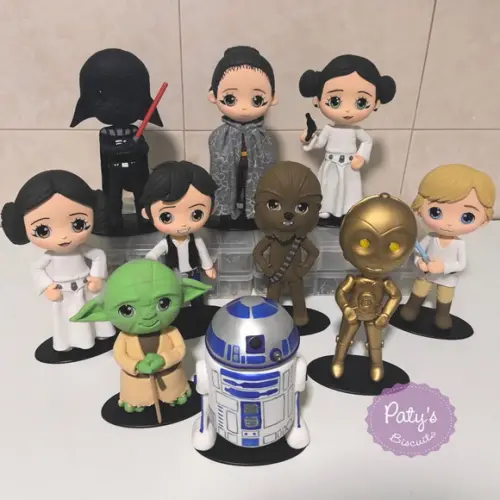 Miniatura Star Wars 12cm (valor Unitário)