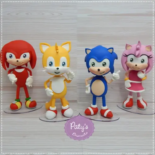 Miniatura Sonic 12cm - Sonic The Hedgehog