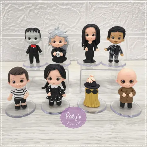 Miniaturas a Família Addams 5cm (valor Unitário)