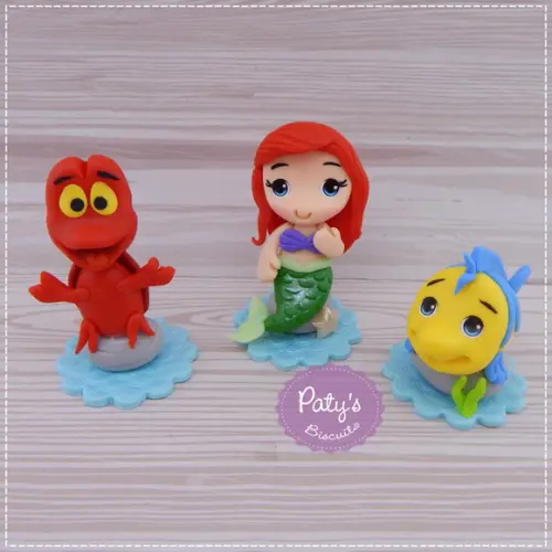 Miniaturas a Pequena Sereia 5cm (valor Unitário)