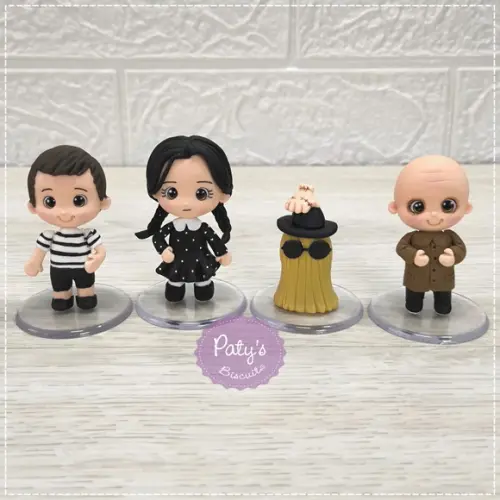 Miniaturas a Família Addams 5cm (valor Unitário)