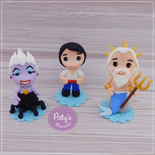 Miniaturas a Pequena Sereia 5cm (valor Unitário)