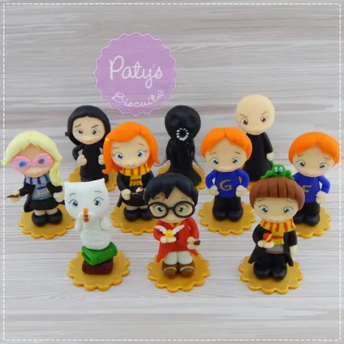 Miniaturas Decorativas Harry Potter 8cm (valor Unitário)