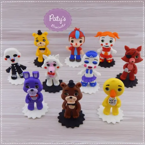 Miniaturas Fnaf / Five Nights At Freddy's 5cm(valor Unitário)