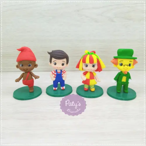 Miniaturas Sítio do Pica-pau Amarelo 5cm (valor Unitário)