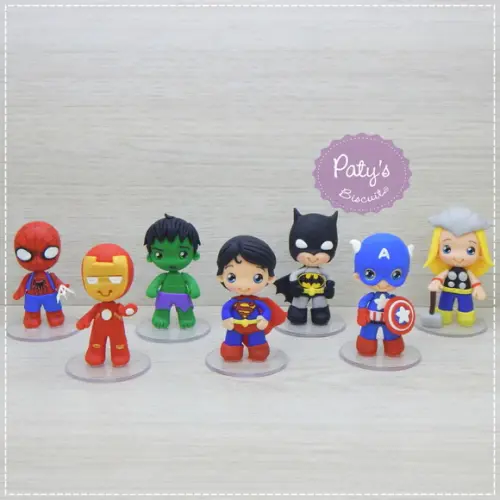 Miniaturas Super Heróis 5cm (valor Unitário)