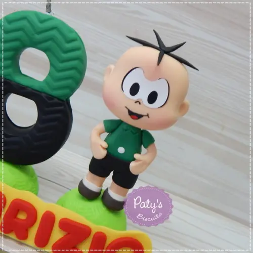 Topinho com Vela Cebolinha - Turma da Mônica
