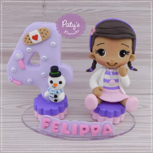 Topinho com Vela Doutora Brinquedos