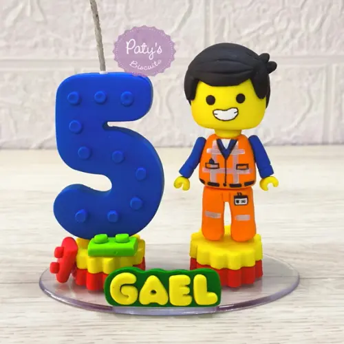 Topinho com Vela Emmet - Lego