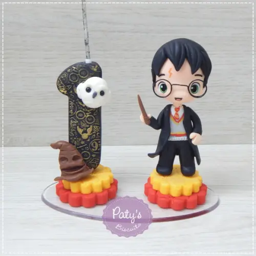 Topinho com Vela Harry Potter