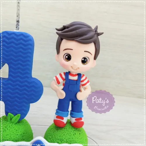 Topinho com Vela Pedrinho - Sítio do Pica-Pau Amarelo