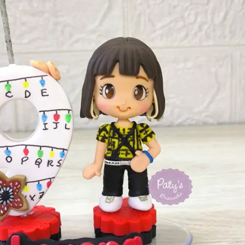 Topinho com Vela Personalizado Stranger Things
