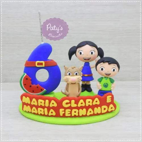 Topinho com Vela Luna, Júpiter e Cláudio - Show da Luna