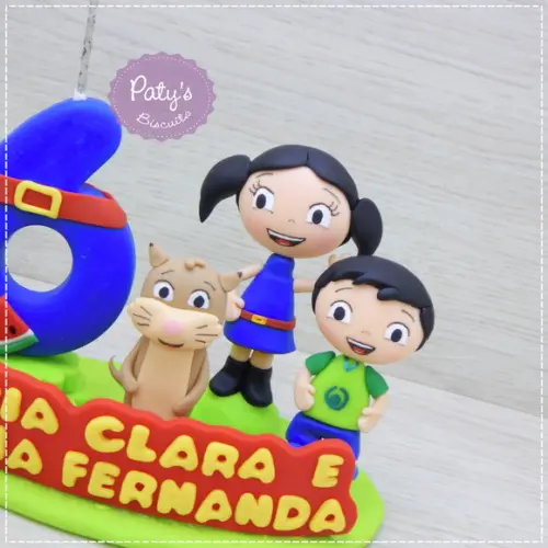 Topinho com Vela Luna, Júpiter e Cláudio - Show da Luna