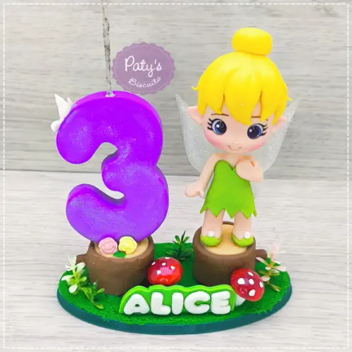 Topinho com Vela Sininho / Tinker Bell