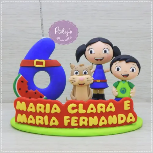 Topinho com Vela Luna, Júpiter e Cláudio - Show da Luna