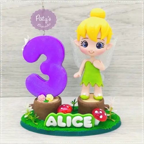 Topinho com Vela Sininho / Tinker Bell