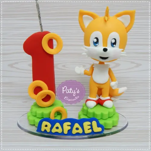 Topinho com Vela Tails - Sonic