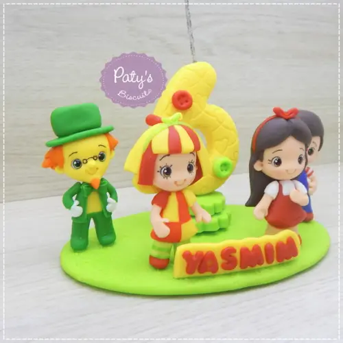 Topo Cenário Sítio do Pica-Pau Amarelo (4 personagens)
