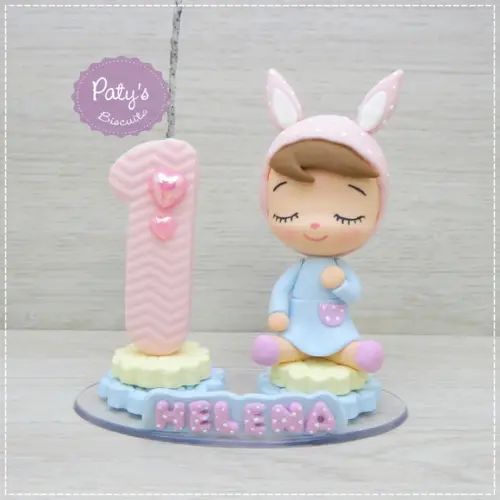 Topo com Vela Metoo Doll