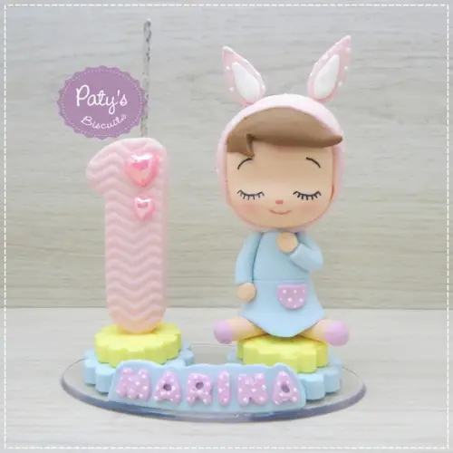 Topo com Vela Metoo Doll
