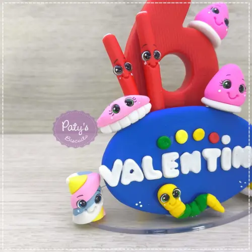 Vela Decorada Bala de Goma