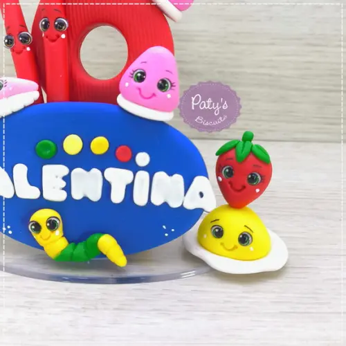 Vela Decorada Bala de Goma