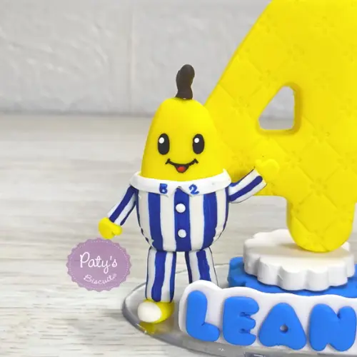 Vela Decorada Bananas de Pijamas