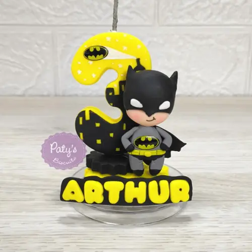 Vela Decorada Batman