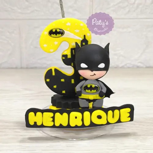 Vela Decorada Batman