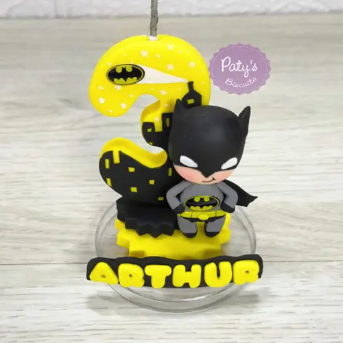 Vela Decorada Batman