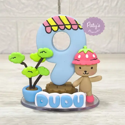 Vela Decorada Bobbie Goods