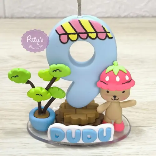 Vela Decorada Bobbie Goods