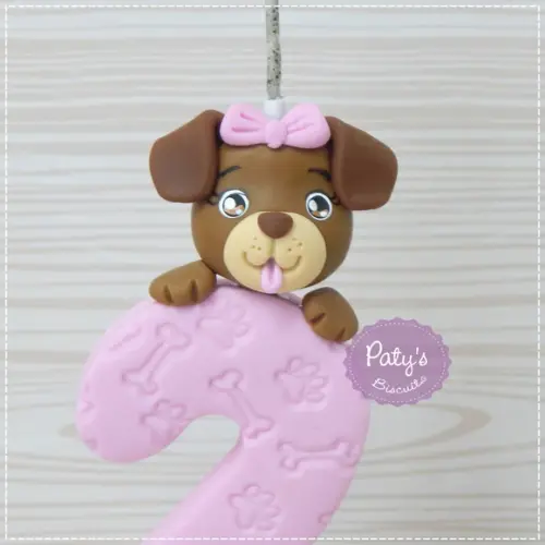 Vela Decorada Cachorrinho / Pet