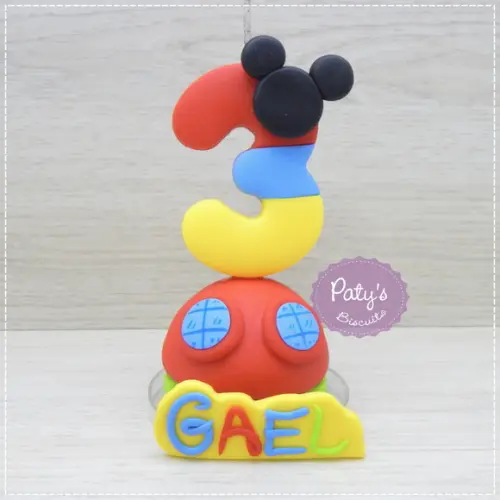 Vela Decorada Casa do Mickey Mouse