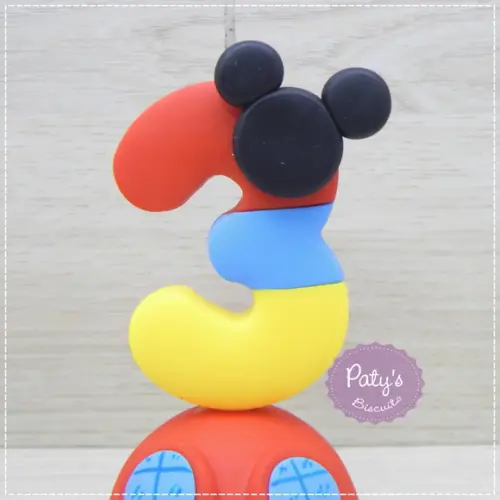 Vela Decorada Casa do Mickey Mouse