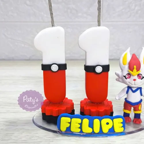 Vela Decorada Cinderace - Pokémon