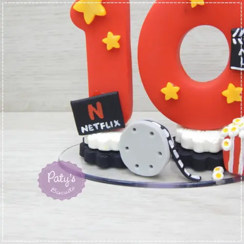 Vela Decorada Cinema e Netflix