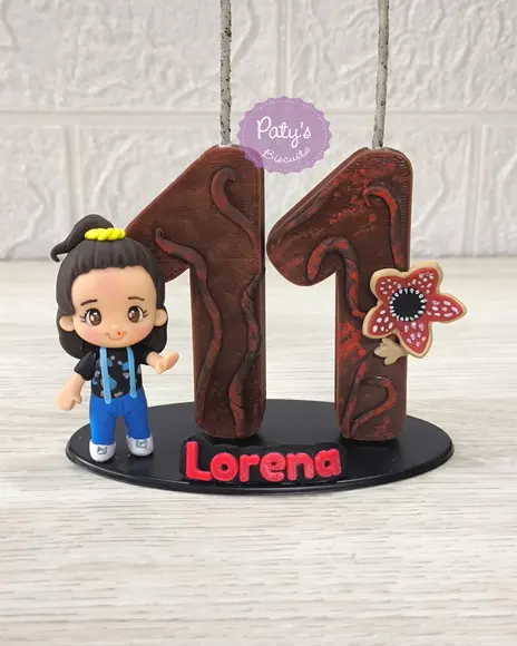 Vela Decorada Eleven / Onze - Stranger Things