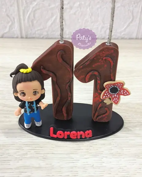 Vela Decorada Eleven / Onze - Stranger Things