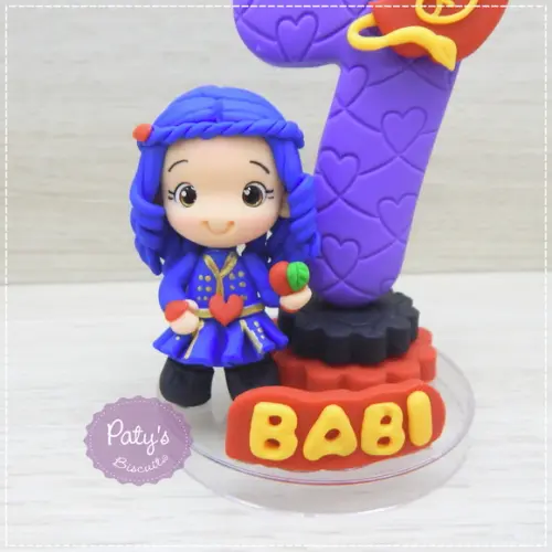 Vela Decorada Evie - Descendentes