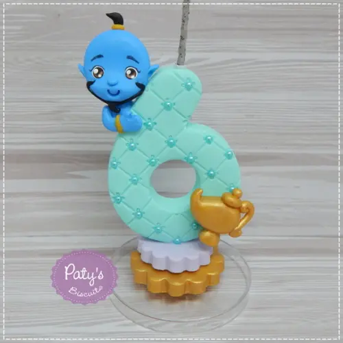 Vela Decorada Gênio / Aladdin