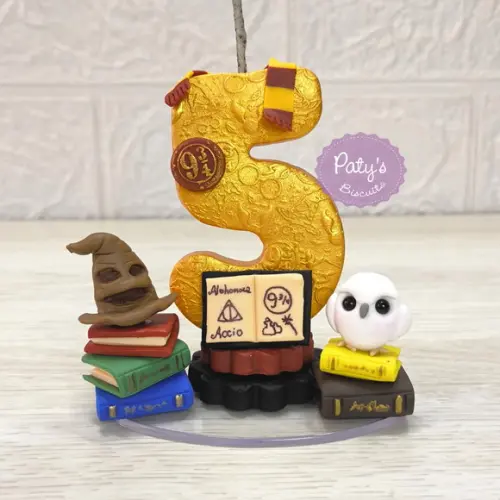 Vela Decorada Harry Potter