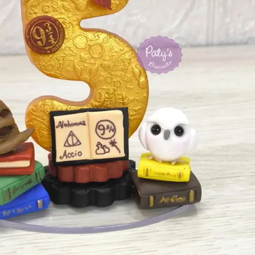 Vela Decorada Harry Potter