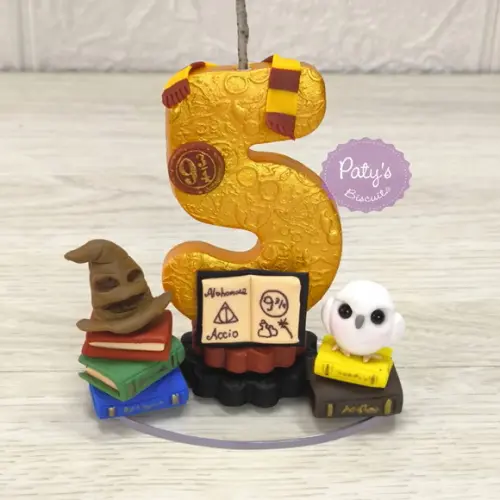 Vela Decorada Harry Potter