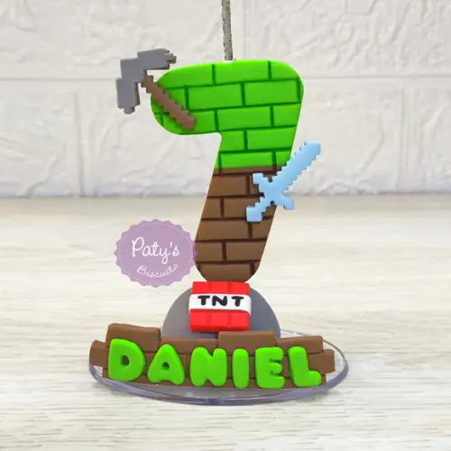 Vela Decorada Minecraft