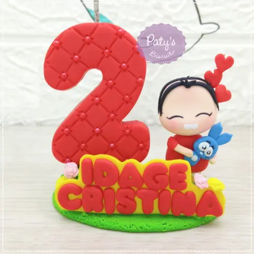 Vela Decorada Mônica Toy