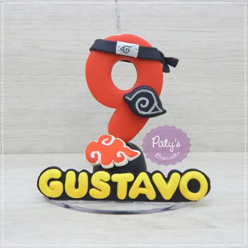 Vela Decorada Naruto