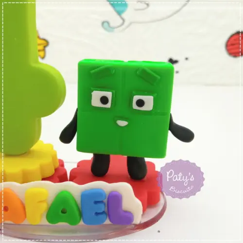 Vela Decorada Numberblocks 4