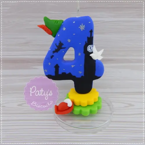 Vela Decorada Peter Pan